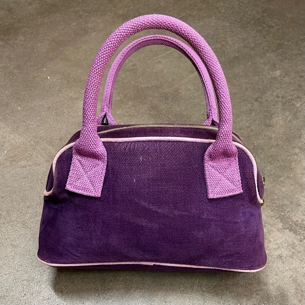 Vintage 90s Victoria's Secret Y2K Velour Purse Handbag - Picture 5 of 11